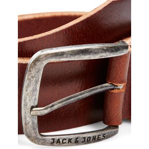 Jack & Jones Jjipaul Jjleather Belt Noos Herenriem, Zwarte koffie.