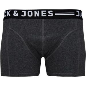 Jack and Jones JACSENSE Boxershort Donkergrijs Melange 6-Pack