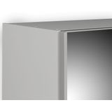 Veto Schuifdeurkast 2 deuren breed 183 cm wit.