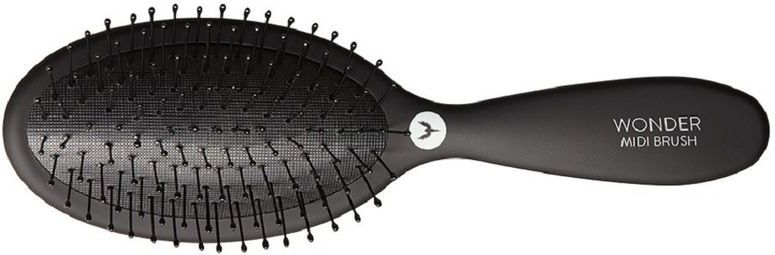 HH Simonsen - Wonder Midi Penseel - Haarborstel - Black