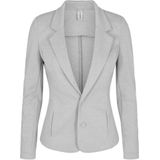 Blazer - Mélange - Jersey - Lange Mouw - Slanke Pasvorm