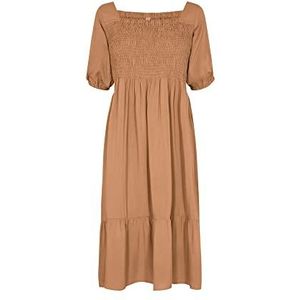 SOYACONCEPT Dames SC-RADIA 134 jurk, Desert Brown, Small, woestijnbruin