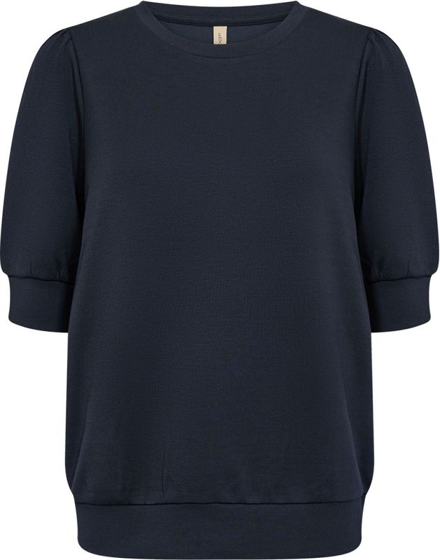 soyaconcept T-Shirt Soyaconcept Shirt SC-Banu in Navy (1-tlg) Nicht Vorhanden