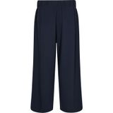 Capri Broek - Black - Elastiek - Steekzakken - Wijd Model