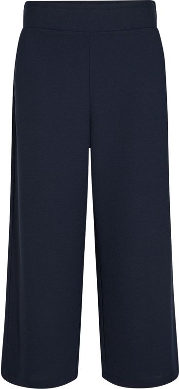 Capri Broek - Black - Elastiek - Steekzakken - Wijd Model