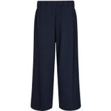 Capri - Culotte Broek - Zwart - Elastisch - Steekzakken