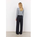 Soyaconcept - Wide Leg Regular Waist - Casual Broek - Zwart