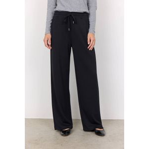 Soyaconcept - Wide Leg Regular Waist - Casual Broek - Zwart