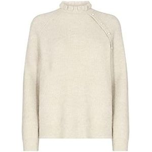 SOYACONCEPT Dames SC-Lamar 34 Damestrui Sweater, 91620 Cream Melange, X-Large