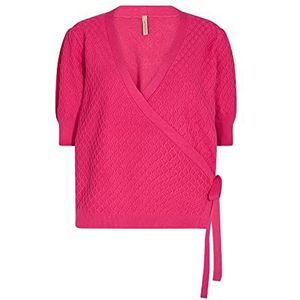 SOYACONCEPT Dames SC-KANITA 3 Gebreide damesjas, roze, X-Large, roze, XL