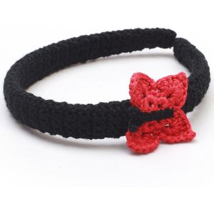 Naturezoo Haarband Vlinder Zwart/rood