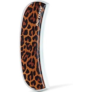 The Curve Durable Nagelvijl Klein en Gebogen (Leopard) - Glazen Nagelvijl - Hoge kwaliteit nagelvijlen voor natuurlijke nagels