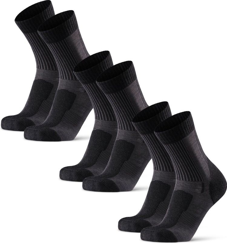 DANISH ENDURANCE - Merino Wol Wandelsokken - Anti Blaren - 3 Paar