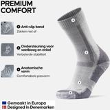 Wandelsokken - Merinowolmix - Ademend - Antibacterieel - Gemaakt in Europa
