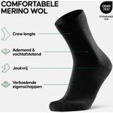 Sportsokken - Merinowolmix - Unisex - Lichtgewicht - Klassiek