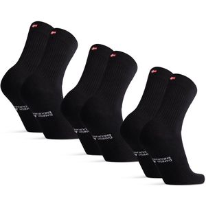 DANISH ENDURANCE - Sport Crew Sokken - 3 Paar - Zweetafvoerend en Ademend