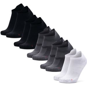 DANISH ENDURANCE - Laag Uitgesneden Hardloopsokken - Veelkleurig - 3- of 5-paar