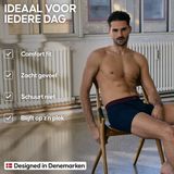 DANISH ENDURANCE - Boxershorts - Marineblauw - Katoenen Ondergoed - 3 Pack