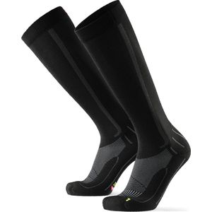 DANISH ENDURANCE - Compressiesokken - Zwart/Grijs - 21-26 mmHg - Gegradueerde Ondersteuning - 1 Paar