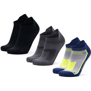 DANISH ENDURANCE Korte Hardloopsokken - 3 Paar - Anti Blaren Technologie - Ademend, Licht, Koel