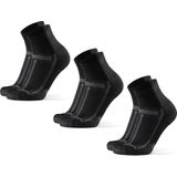 DANISH ENDURANCE - Hardloopsokken - Zwart - Unisex - 3 Paar - Anti-Blaar