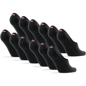 DANISH ENDURANCE - Onzichtbare Katoen Sokken - Unisex - Ademend en Anti-slip Hiel - Maat 43-47