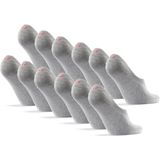 DANISH ENDURANCE - Onzichtbare Katoen Sokken - Unisex - Ademend en Anti-slip Hiel