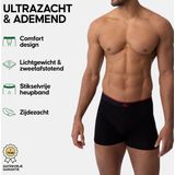 DANISH ENDURANCE Boxershorts Heren, Katoenen Heren Ondergoed, Klassieke Pasvorm, Met of Zonder Gulp, 3 Pack, Zwart, S