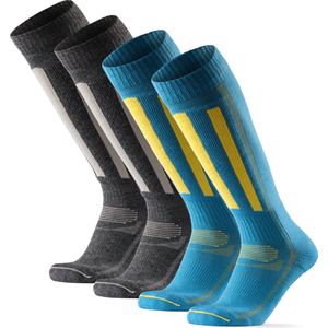 DANISH ENDURANCE - Skisokken - Merino Wol - Meerkleurig - 2-pack