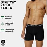 Danish Endurance - Katoenen Boxershorts - Grijs - 6 Pack - Maat L