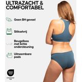 DANISH ENDURANCE - Bralette - Blauw - Bamboe Viscose voor Dames