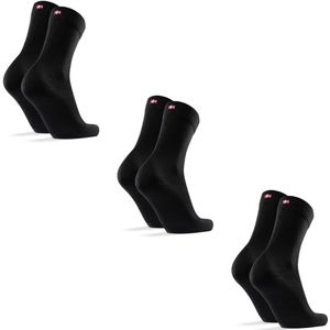DANISH ENDURANCE - Merinowol Sokken - Zwart - 3 Pack
