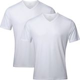 DANISH ENDURANCE T-Shirt voor Heren- V- Neck- Wit