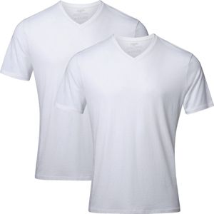 DANISH ENDURANCE T-Shirt voor Heren- V- Neck- Wit