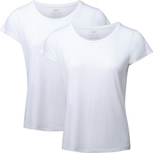 DANISH ENDURANCE T-Shirt voor Dames- Crew Neck- Wit
