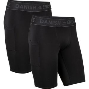 Compressieshorts - Zwart - 4-Way Stretch - Ademend