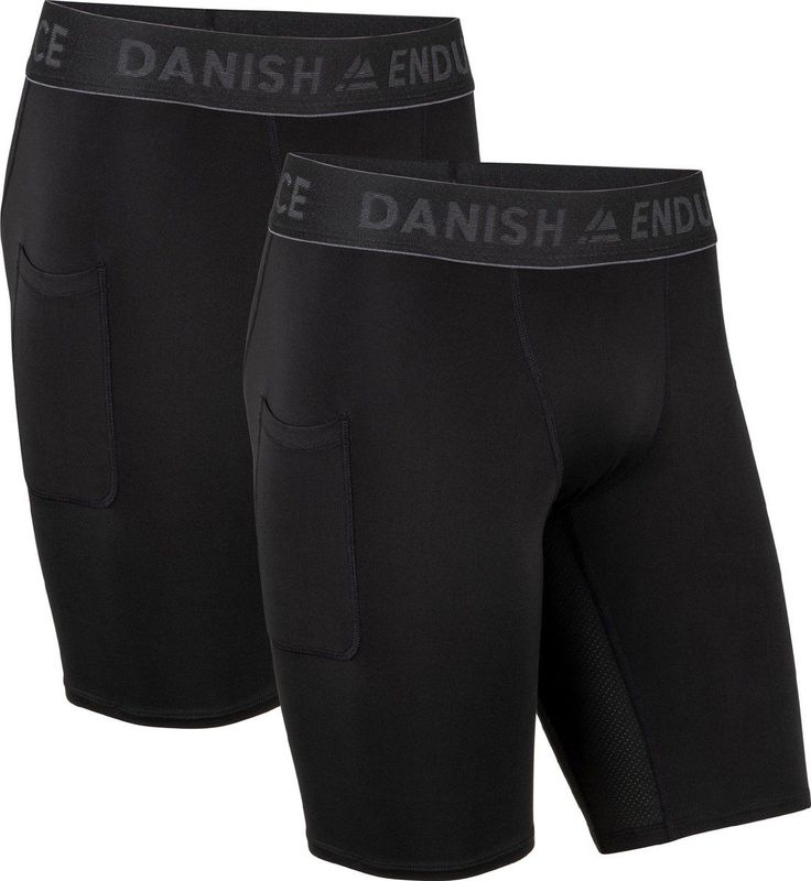 Compressieshorts - Zwart - 4-Way Stretch - Ademend