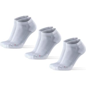 DANISH ENDURANCE Korte Hardloopsokken voor Lange Afstanden 3 paar - anti blaren - lichte compressie - Maat 39-42