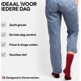 DANISH ENDURANCE - Klassieke Bamboe Viscose - Sokken - Meerkleurig - 6-paar
