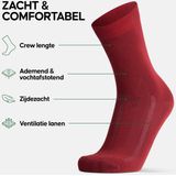 DANISH ENDURANCE - Klassieke Bamboe Viscose - Sokken - Meerkleurig - 6-paar