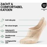 DANISH ENDURANCE - Onzichtbare Katoen Sokken - Unisex - Ademend en Anti-slip Hiel