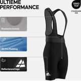 DANISH ENDURANCE Bibshort - Heren - Zwart - Quick-Dry - Comfortabele Pasvorm