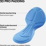 DANISH ENDURANCE Bibshort - Heren - Zwart - Quick-Dry - Comfortabele Pasvorm