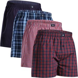DANISH ENDURANCE - Boxershorts - Biologisch Katoen - 4-pack - Knoopgulp