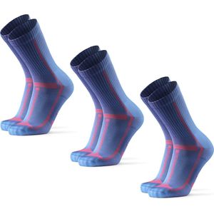 DANISH ENDURANCE Hardloopsokken - Blauw - Anti-Blaar - Unisex 3 Paar
