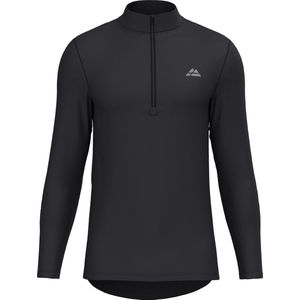 DANISH ENDURANCE Fietstrui voor Heren - Wielershirt - Lange Mouwen - Quick-Dry - Achterzakken - Zwart - XXL