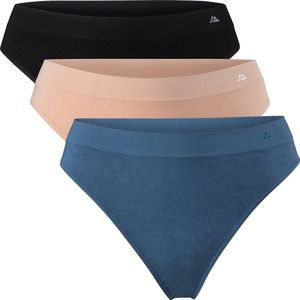 DANISH ENDURANCE Naadloze Strings - Veelkleurig - Bamboe Viscose - 3-pack