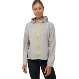 DANISH ENDURANCE Windjack voor Dames, van Gerecycelde Materialen, Reflecterende Details, Ultra-licht, Grijs, XXL