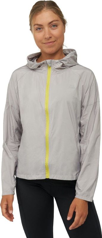 DANISH ENDURANCE Windjack voor Dames, van Gerecycelde Materialen, Reflecterende Details, Ultra-licht, Grijs, XXL