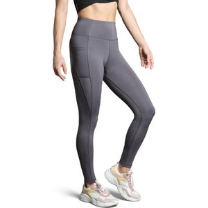 DANISH ENDURANCE - Workout Leggings - Grijs - Hoge Taille - met Zakken